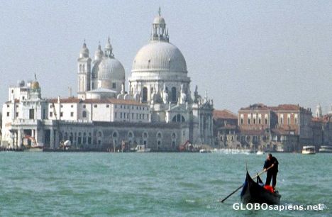 Postcard Lone Gondolier