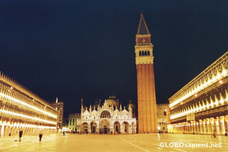Postcard The Piazza di San Marcos