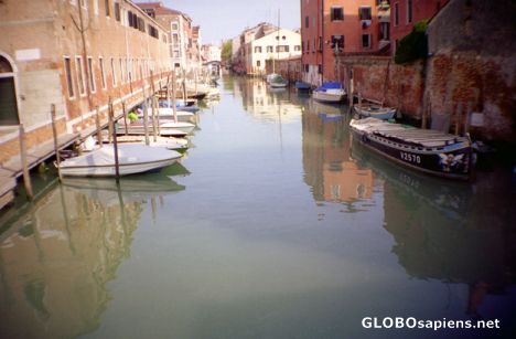 Postcard Calm waters