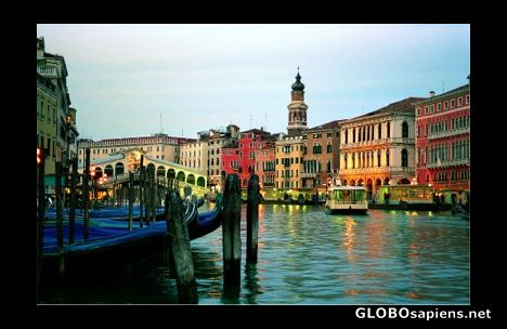 Postcard Grand Canal, Venice