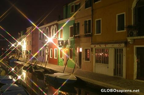 Postcard Burano venezia