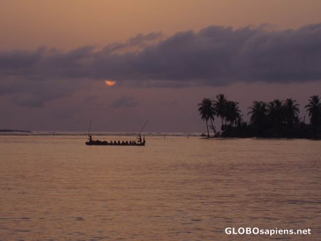 Postcard GRAND LAHOU AT DAWN