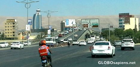 Skyline of Sulaimaniya