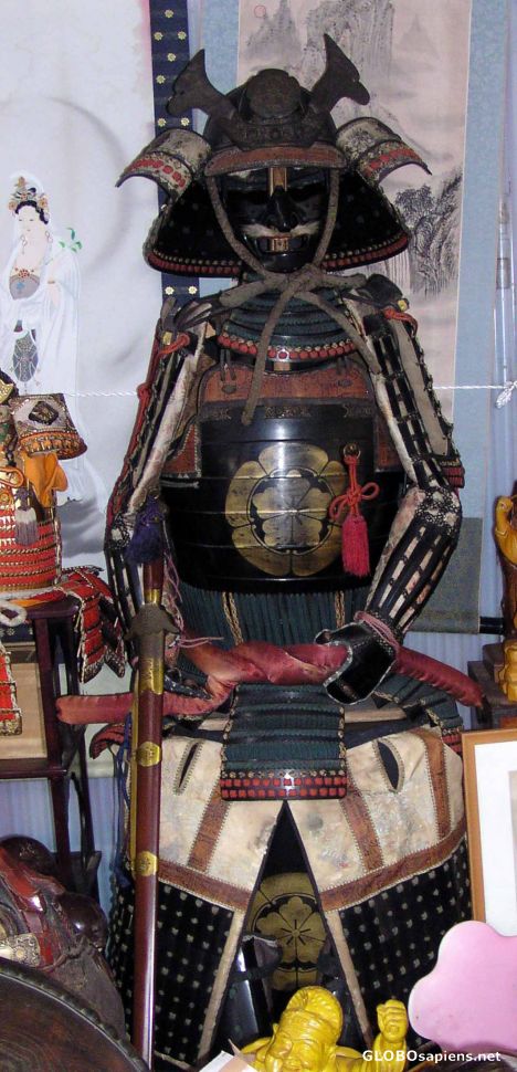 Postcard Samurai Suit