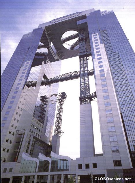 Postcard The Umeda building