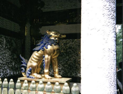 Postcard Guardian at Nikko