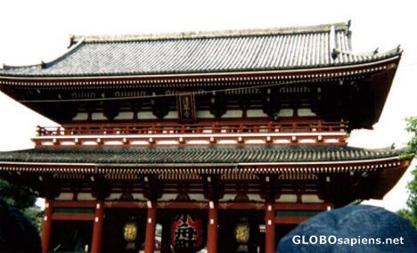 Postcard Asakusa Temple