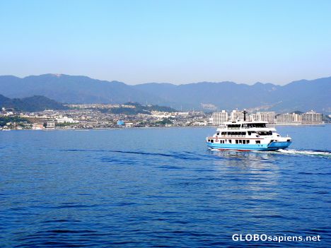 Postcard Ferry crossing