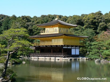 Postcard Golden Pavilion