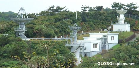 Postcard JAXA space facility