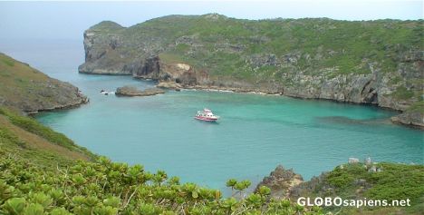 Postcard Bay on Minami-jima