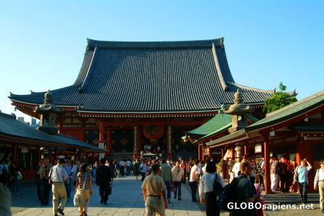 Postcard Japan, Tokyo - what a roof!