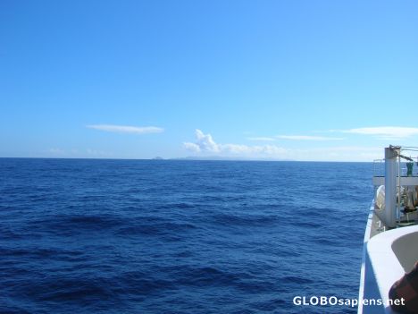 Postcard In my way to Ogasawara archipelago