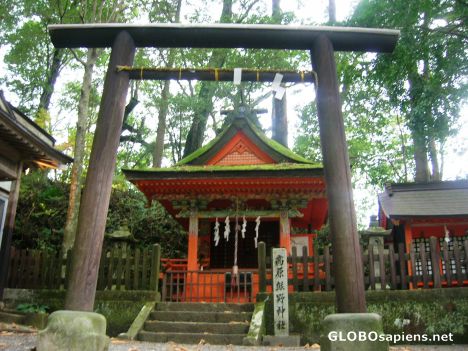 Postcard Temple where I spent my first night