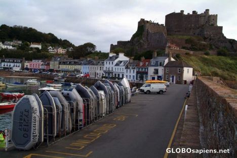 Postcard Jersey - Gorey Marina