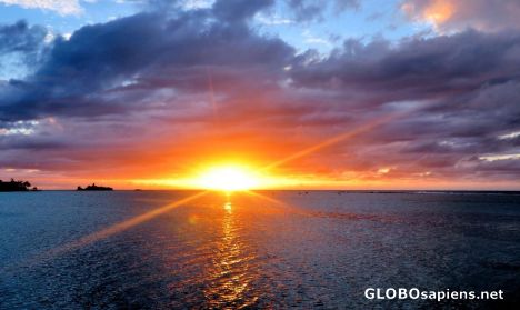 Postcard Sunset at Mobay