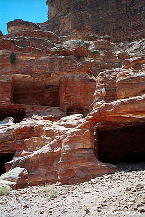 Postcard Petra - the rose red city