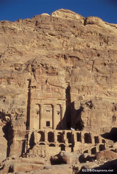 Postcard Monumental Petra - for my new friend Petra