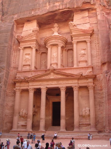 Postcard The treasury