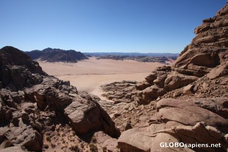 Postcard Overlooking the Border with Saudi Arabia