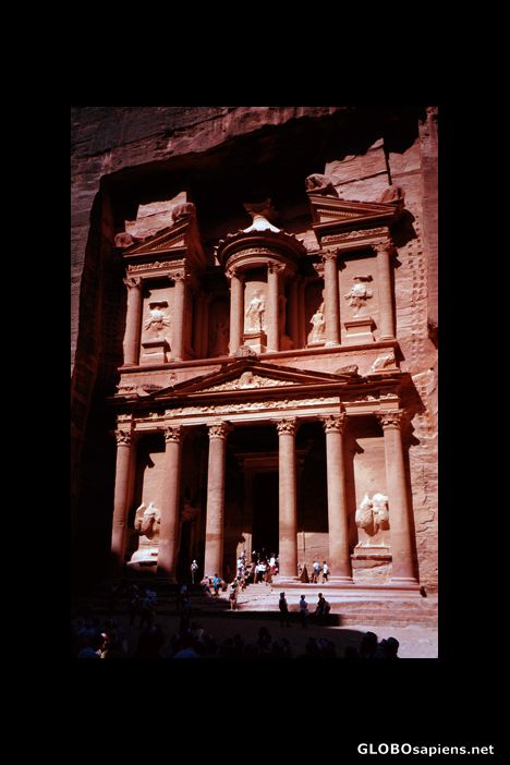 Postcard The Treasury Petra