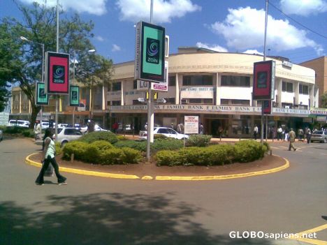 Postcard Thika town