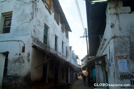 Postcard Lamu - the old town