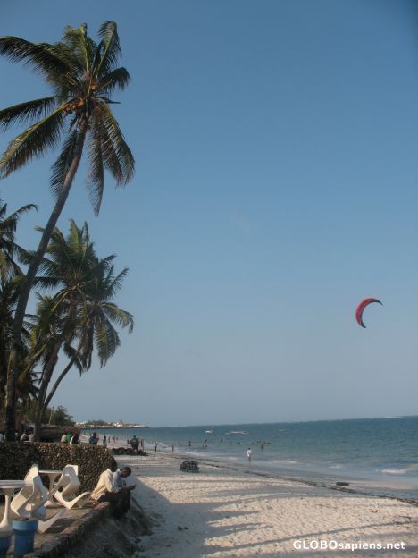 Postcard Idyllic beach