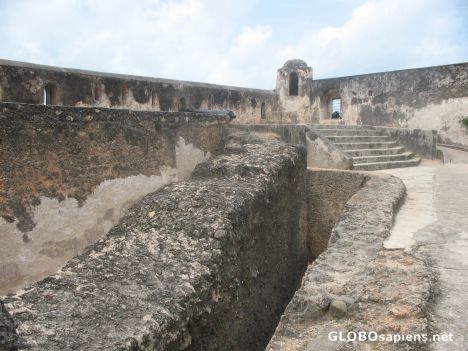 Postcard Inside Fort Jesus