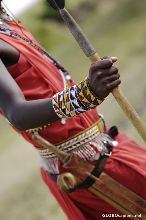 Postcard maasai mara