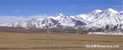 Postcard Main Pamir range