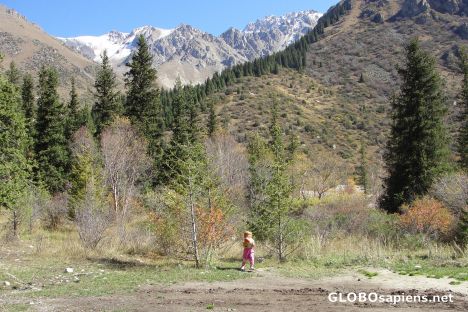 Postcard ala archa valley
