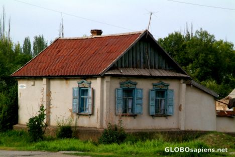 Postcard Karakol - Old House 1