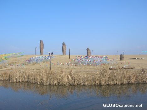 Postcard Prayers between the two Koreas