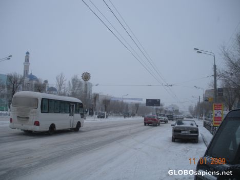 Postcard Kazakhstan Aktobe