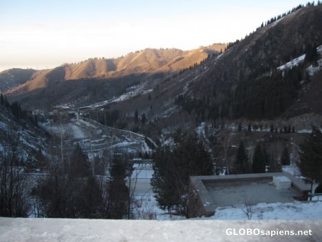 Postcard Almaty Kazakhstan