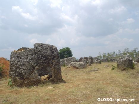 Postcard plain of jars