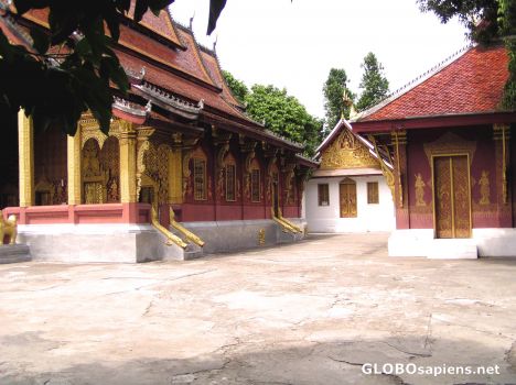 Postcard Wat Xieng Thong