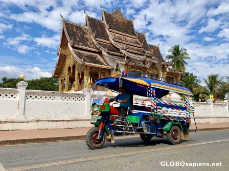 Postcard Haw Pha Bang Temple, Luang Prabang
