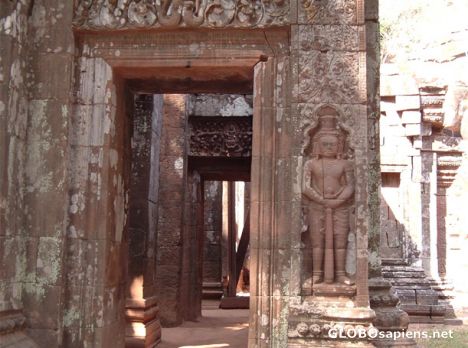 Postcard Wat Phou Chamapsak