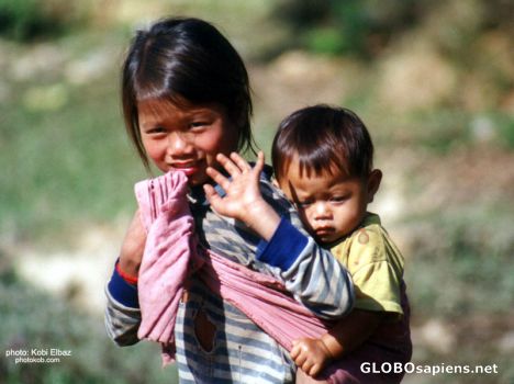 Postcard in Laos