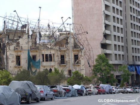 Postcard After terrorist attack