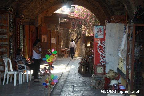 Postcard Byblos Bazaar