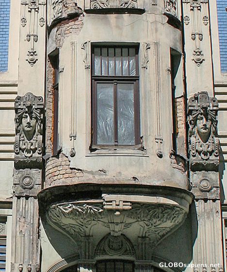 Postcard Art Nouveau Detail