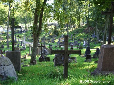 Postcard Rasos cemetery, Vilnius