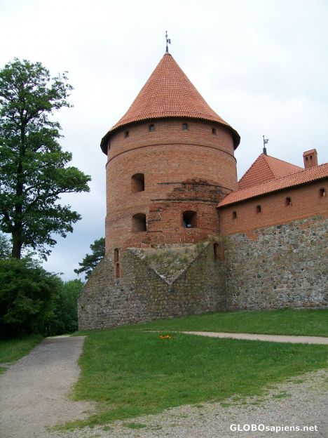 Postcard Lituania, Trakai