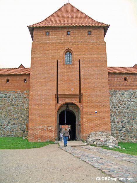 Postcard Lituania, Trakai