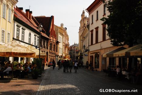 Postcard Vilnius Old Town