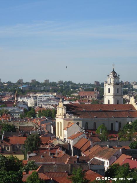 Postcard The tower view