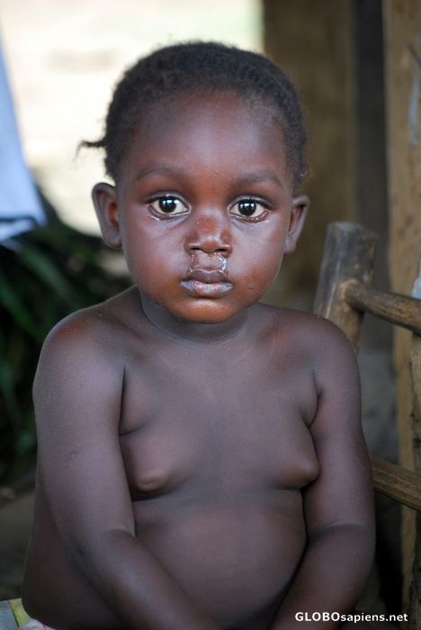 Postcard No hunger in Liberia